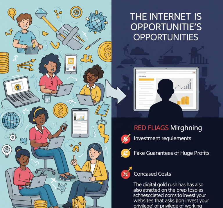Why You Should Never Invest Money to Earn It Online